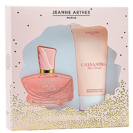Парфюмерная вода Jeanne Arthes Cassandra Rose Intense, 100 мл + 150 мл