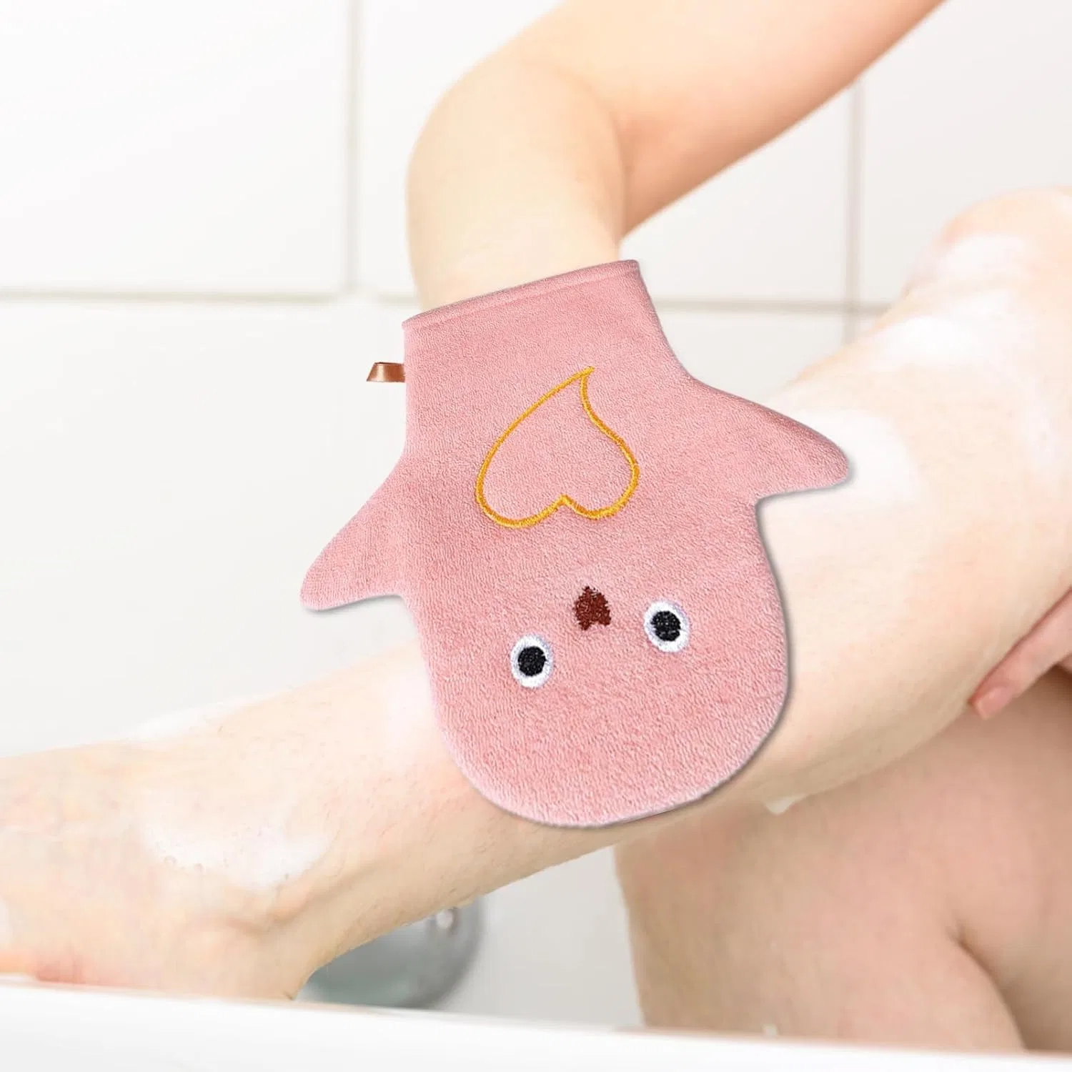 Мочалка для ванны, Loofah Chantiflons, Générique, Rosa — фото 2