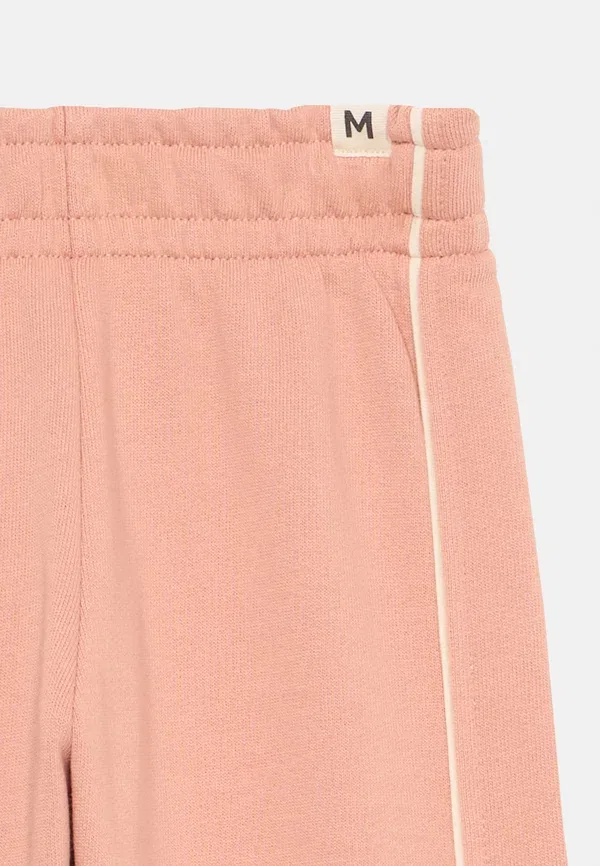 Брюки хлопковые Plain Piping Mini Rodini, pink, розовый — фото 3