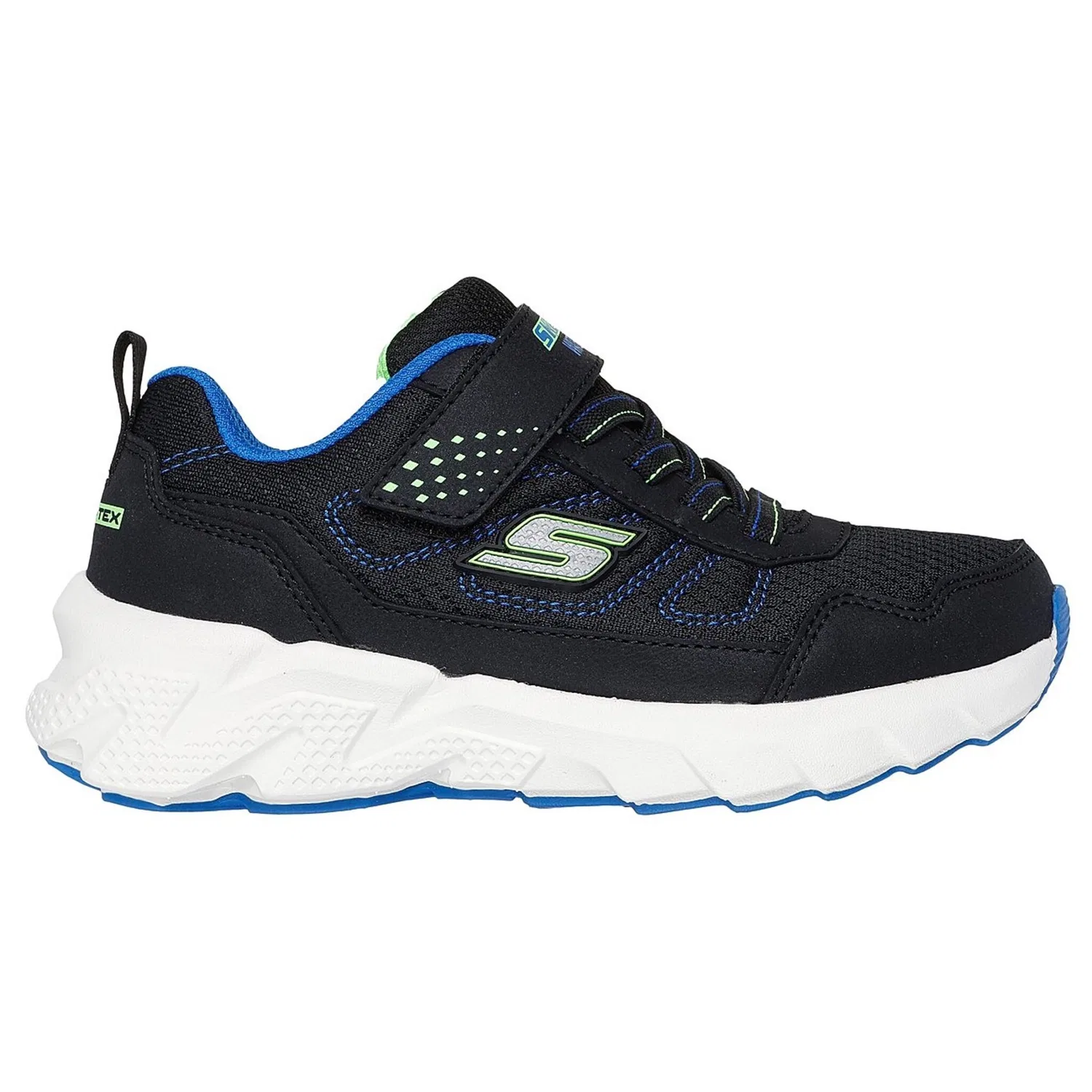 Детские кроссовки треккинговые Skechers ELITE SPORT TREAD, Black/Blue — фото 3