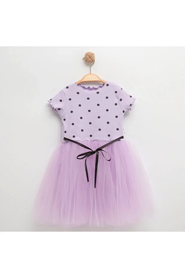 Детское платье для девочек с принтом Tutu Dress Nc Gift, Short-Lilac