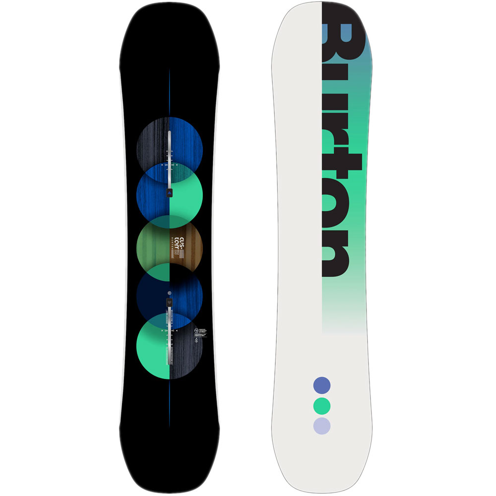 

Детский сноуборд Burton Custom Smalls, зеленый
