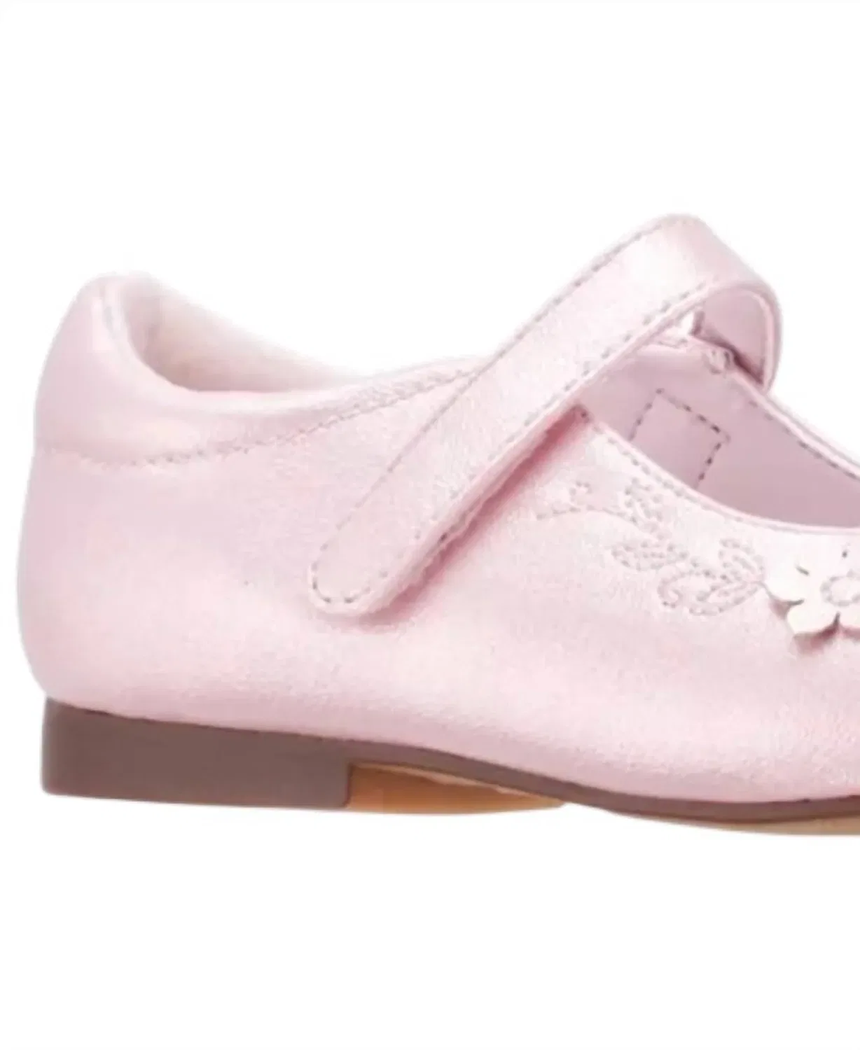 Детские туфли для девочек Мэри Джейн Elodee Nina, Light Pink Shimmer — фото 3