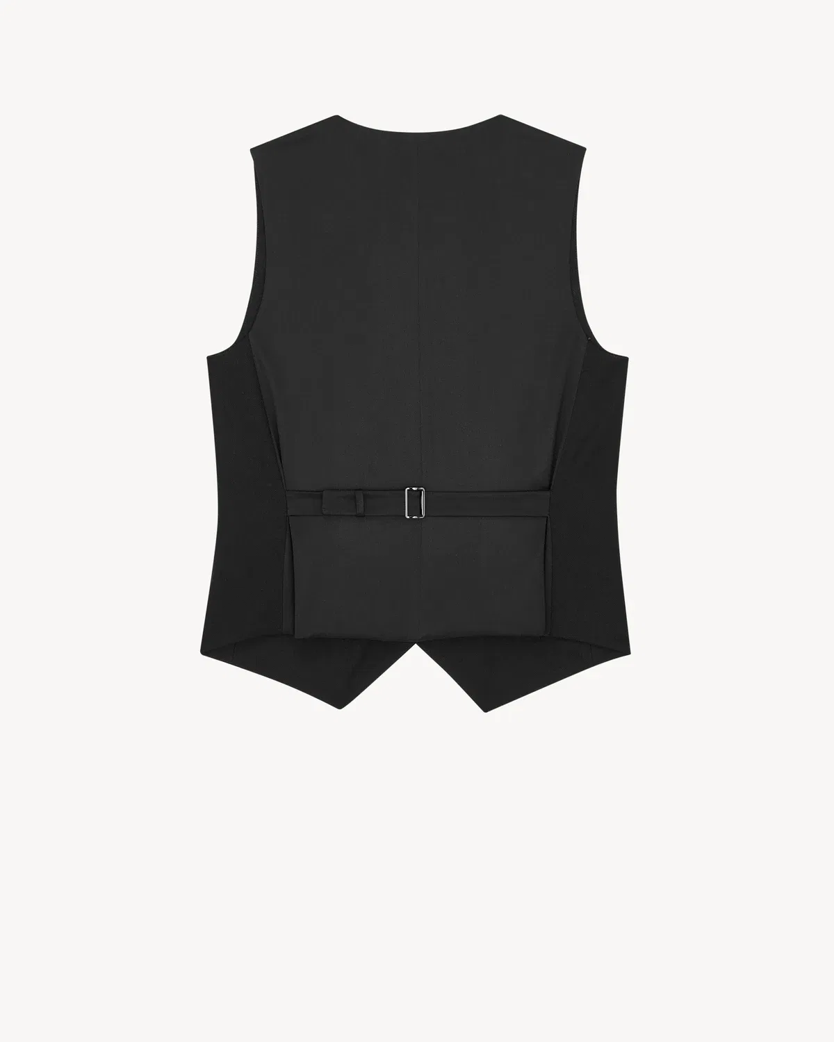 Жилет из кашемира SAINT LAURENT, черный — фото 3