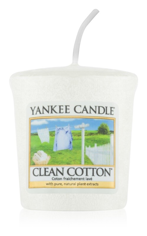 

Ароматическая свеча Yankee Candle Clean Cotton