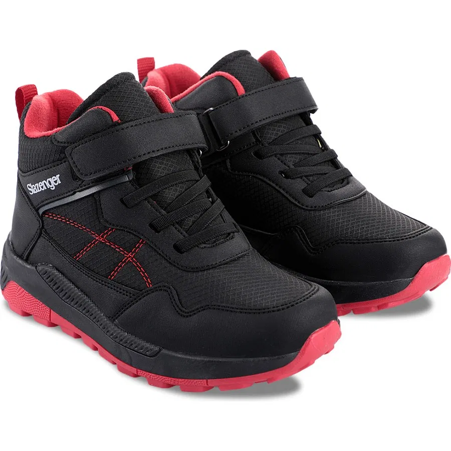 Детские ботинки с шнуровкой KETI I Slazenger, Черный — фото 2