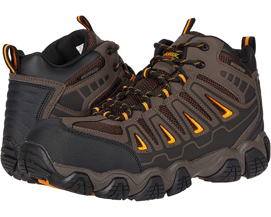 

Кроссовки Crosstrex Mid Waterproof Comp Toe Thorogood, коричневый