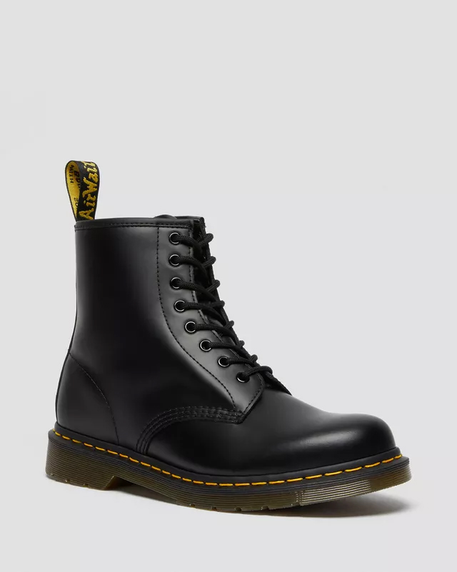 

Ботинки Dr. Martens 1460 Smooth Leather Lace Up, черный
