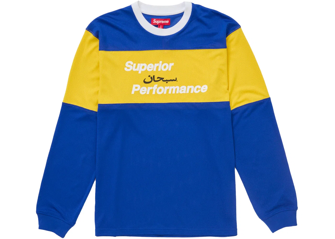 Мужская футболка с длинным рукавом Supreme, Royal