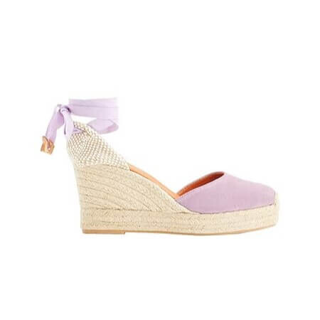 Эспадрильи 8 by Yoox Suede Essential Wedge, сиреневый