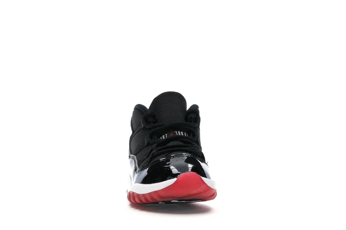 Детские кроссовки Lifestyle Jordan 11 Retro, Black/White-Varsity Red — фото 2