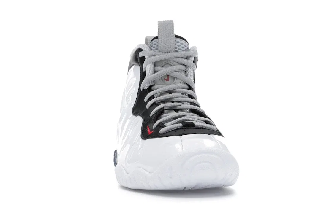 Детские кроссовки Lifestyle с пеноматериалом Foamposite Nike Air Foamposite Pro, White/Black-University Red — фото 2