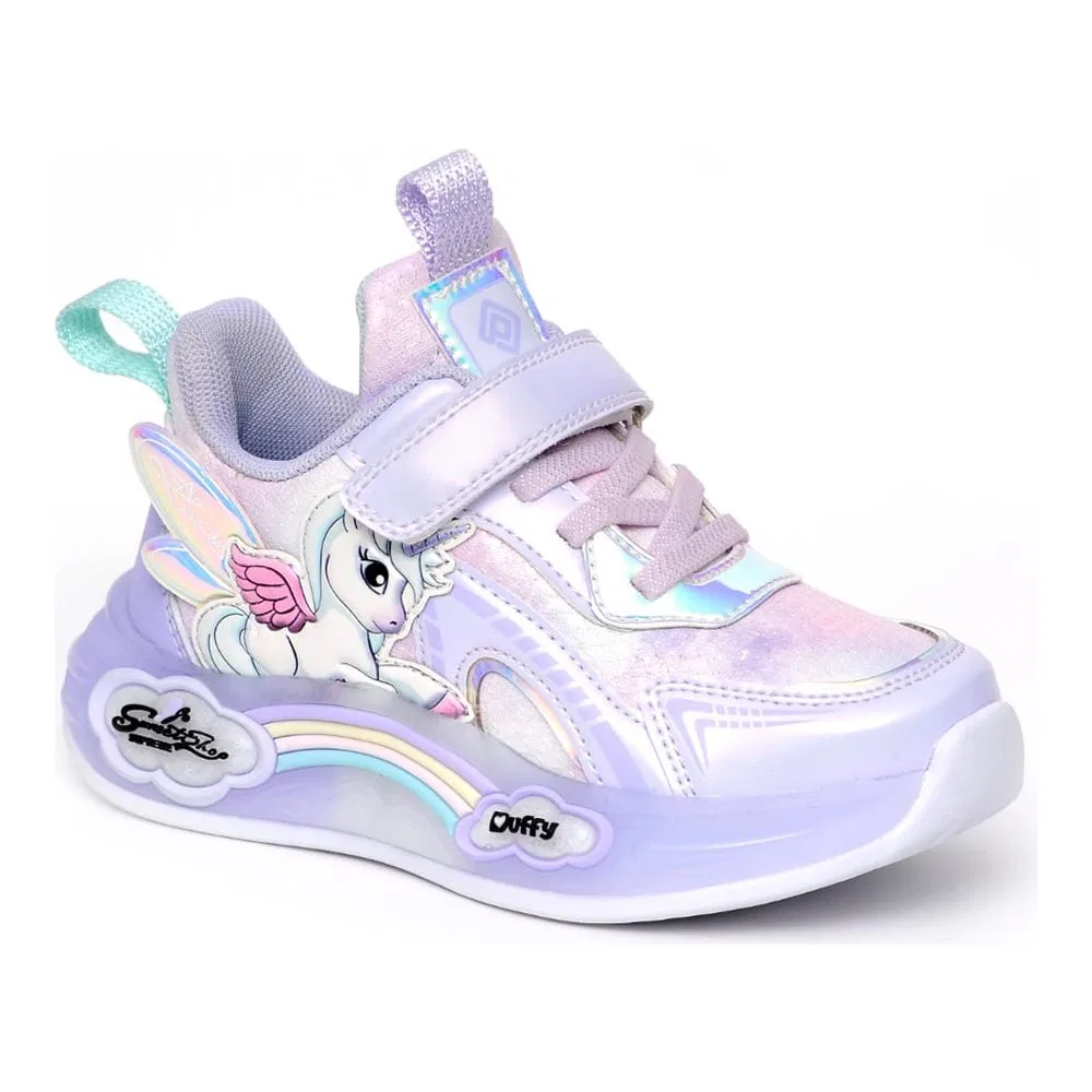 Детские спортивные кроссовки с гибкой подошвой, Purple Lilac Pepino