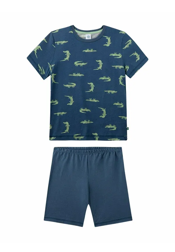 Комплект пижамы с принтом Pyjama set Sanetta, синий