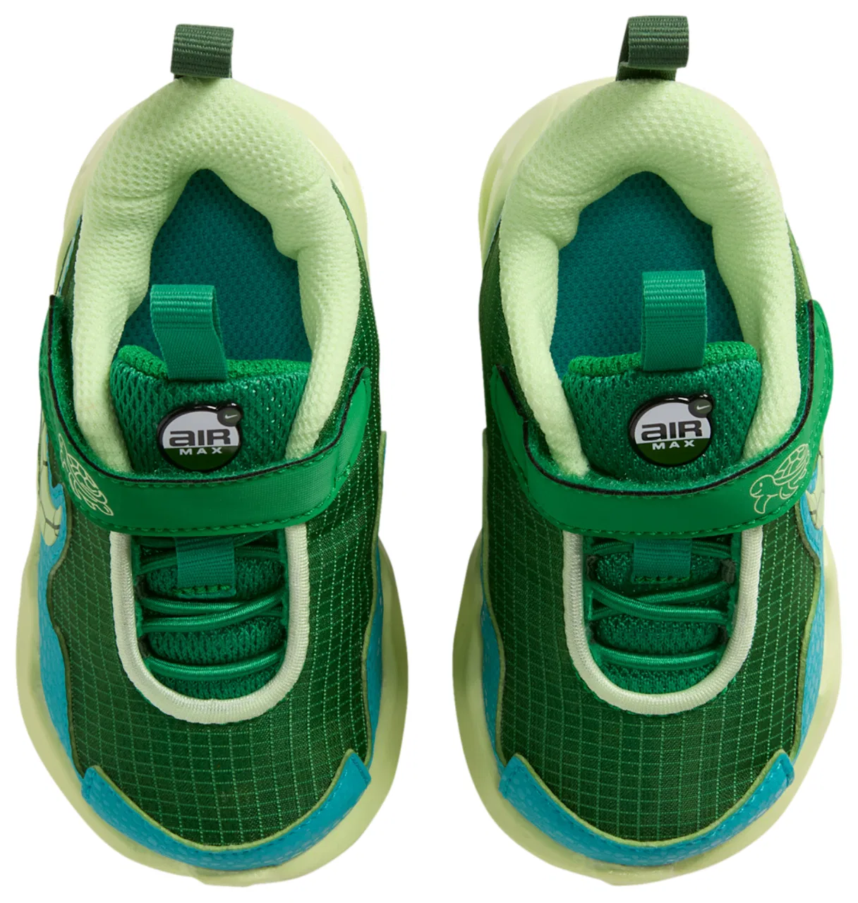 Детские кроссовки для мальчиков с шнуровкой Nike Air Max Nova SE, Nike, Lucky Green Lt Liquid Lime Energy — фото 4