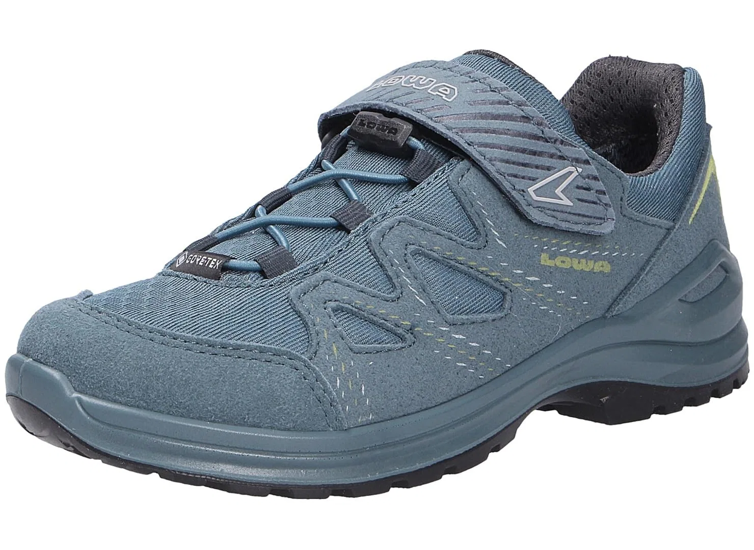 Детские кроссовки для мальчиков водонепроницаемые Innox Evo II Gtx Lo Jr LOWA, Blu