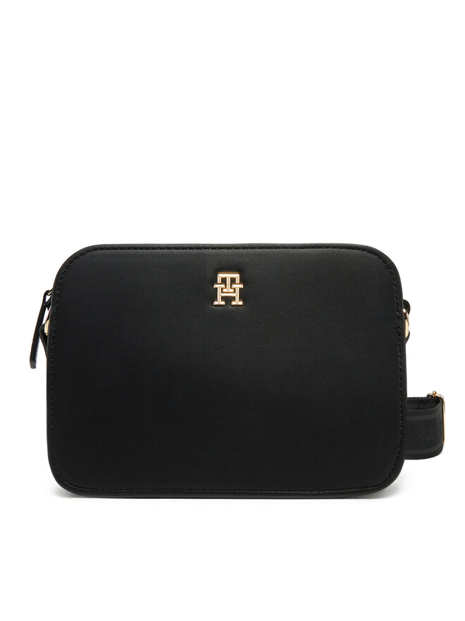 

Сумочка Th Logotape Camera Bag AW0AW17229 Tommy Hilfiger, черный