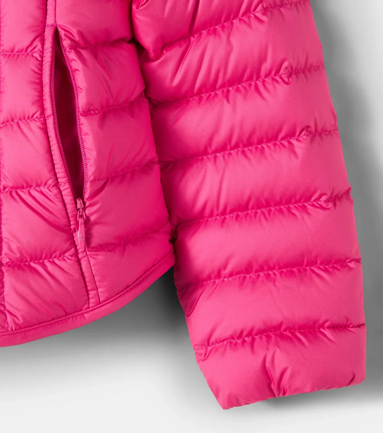 Легкая куртка с молнией Kaia Moncler Enfant, розовый — фото 4