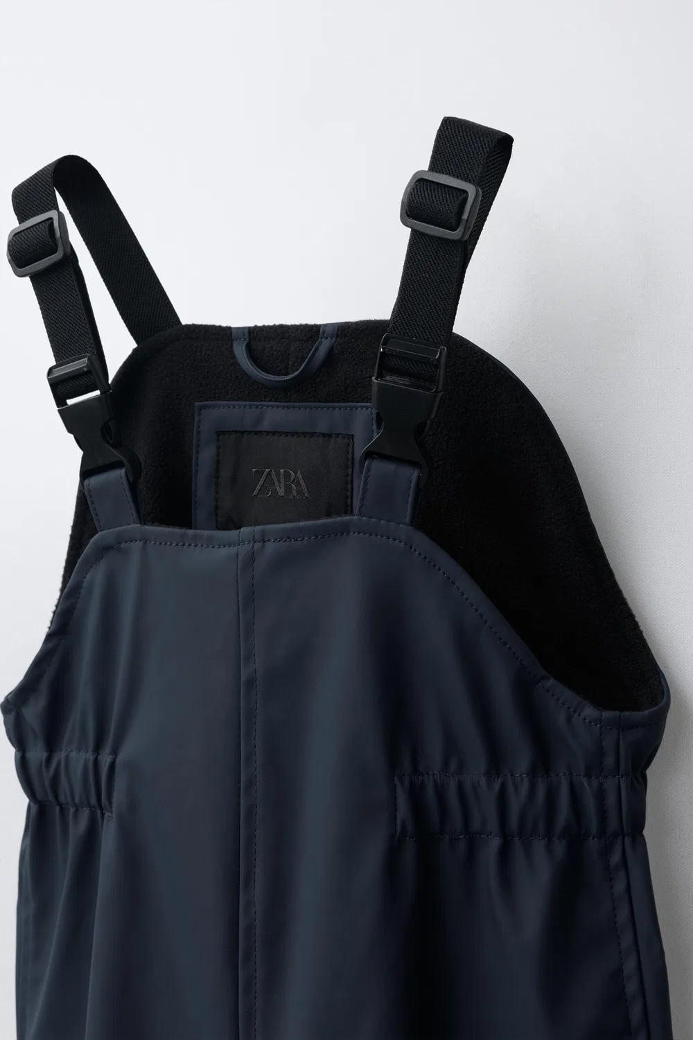 Водостойкий прорезиненный комбинезон ZARA, Navy blue — фото 3