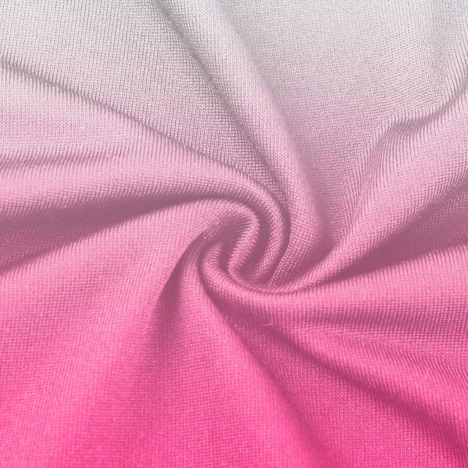 Женское свободное платье-футболка с V-образным вырезом и карманами, Pink — фото 2