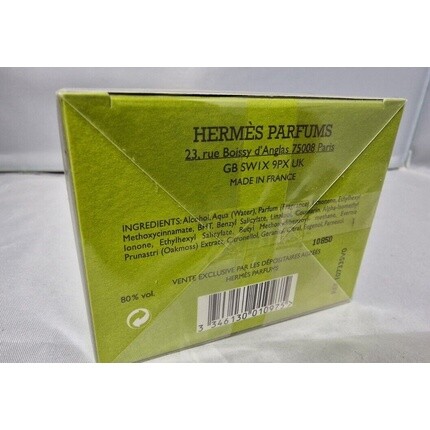 Hermès Hermes H 24 Eau de Toilette Spray 30 мл с запасным флаконом 125 мл EDT — фото 3