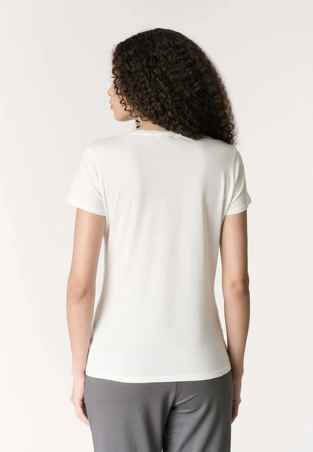 Простая футболка U.S. Polo Assn., Bianco — фото 3