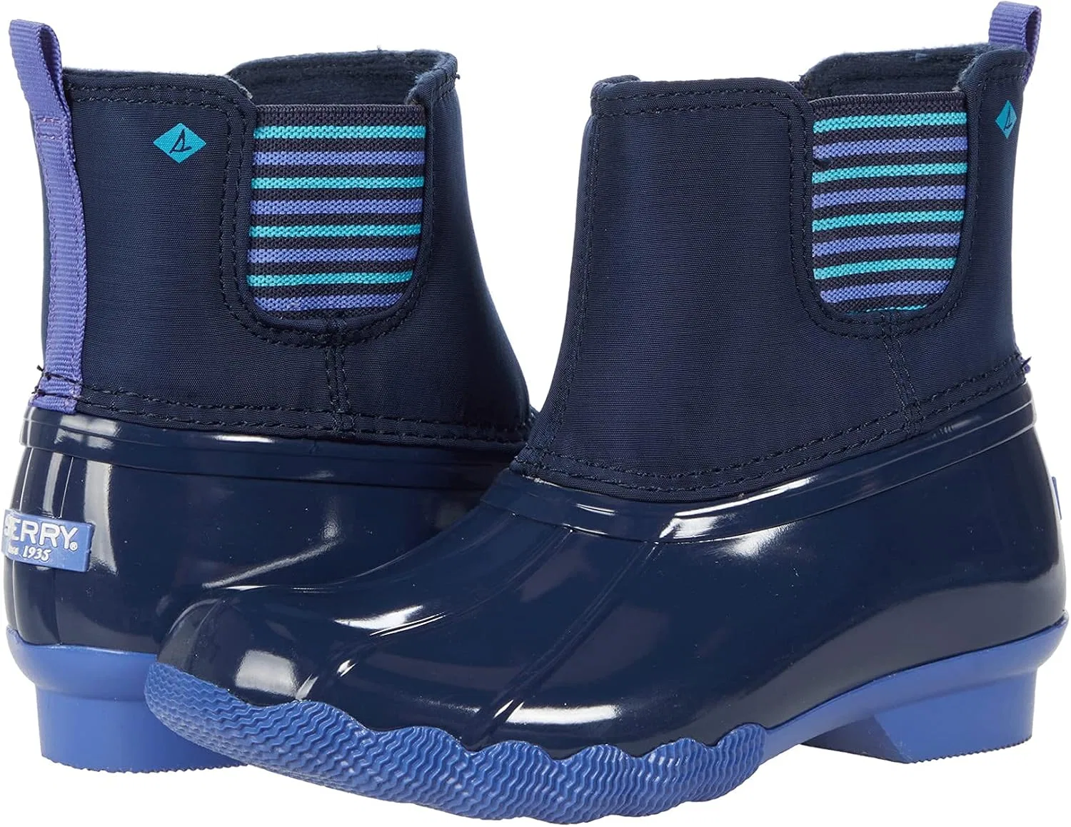 Детские снежные ботинки для мальчиков Saltwater Duck Sperry, Dk Navy