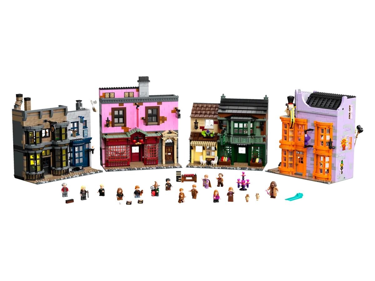 Конструктор Lego Harry Potter Diagon Alley 75978, 5544 деталей — фото 3