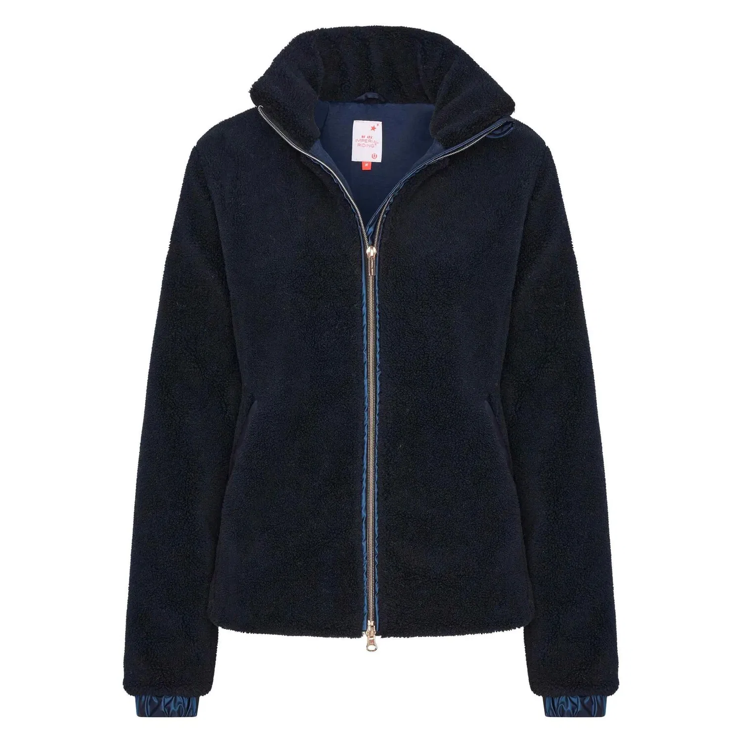 Детская куртка из искусственного меха Irhgalaxy Sherpa Imperial Riding, BLAU / Navyblau / Mitternachtsindigo