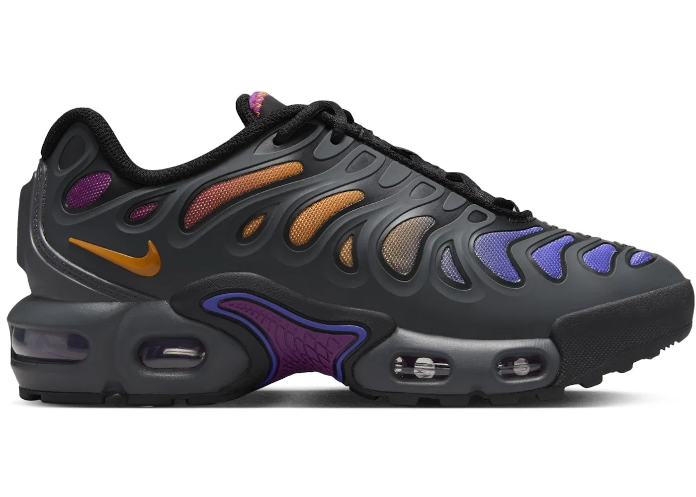 Детские кроссовки Lifestyle Nike Air Max Plus Drift, Anthracite/Black/Viotech/Monarch