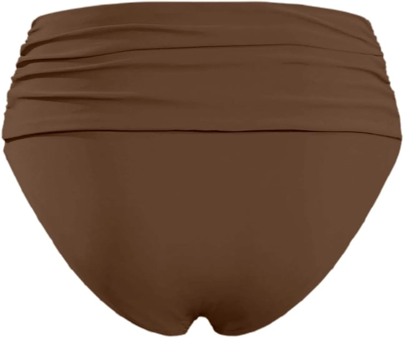 Женские бикини-шорты с высокой талией утягивающие Soft, Brown — фото 3