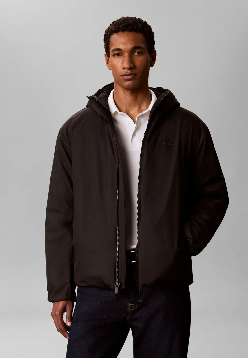 Сверхлегкая - легкая куртка Calvin Klein, Black