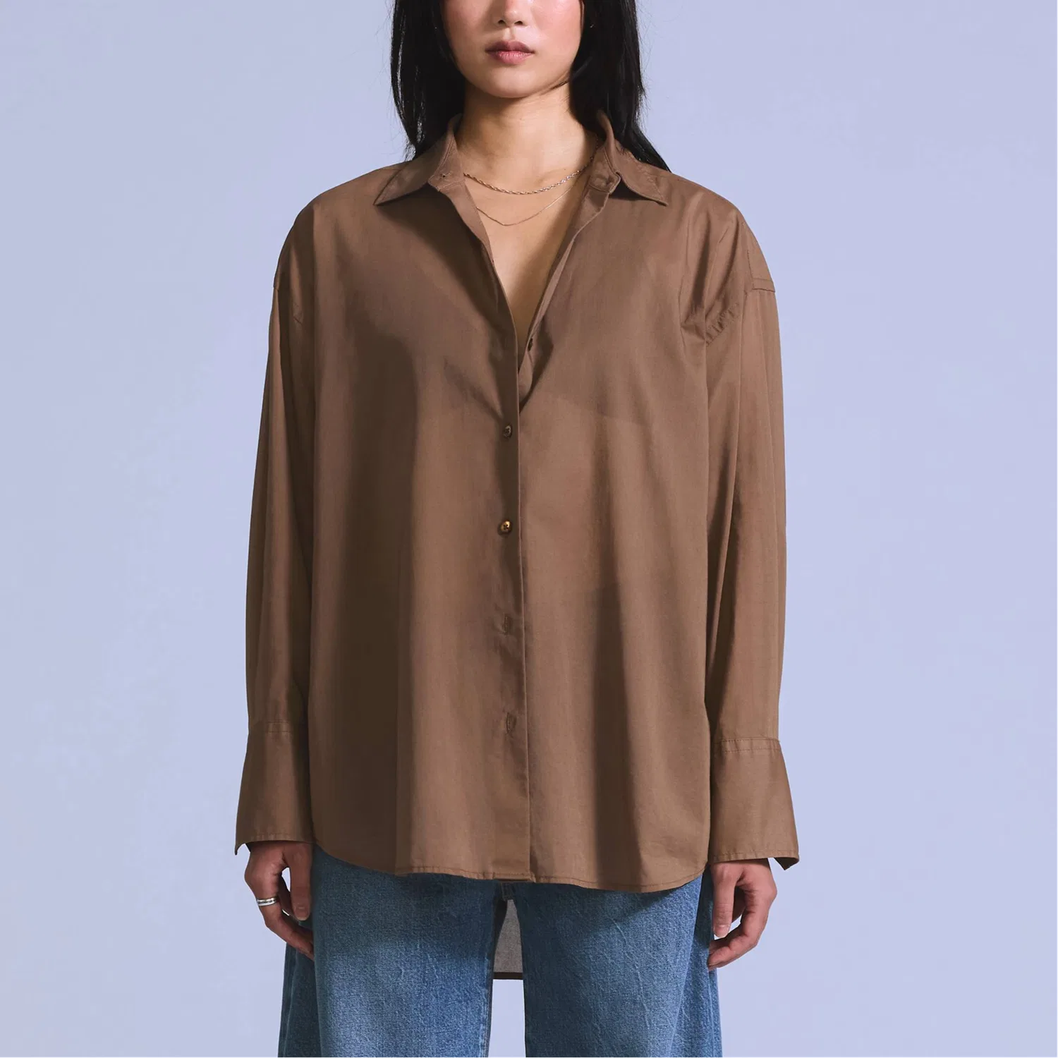Женская рубашка Brown Levi's, Brown — фото 4