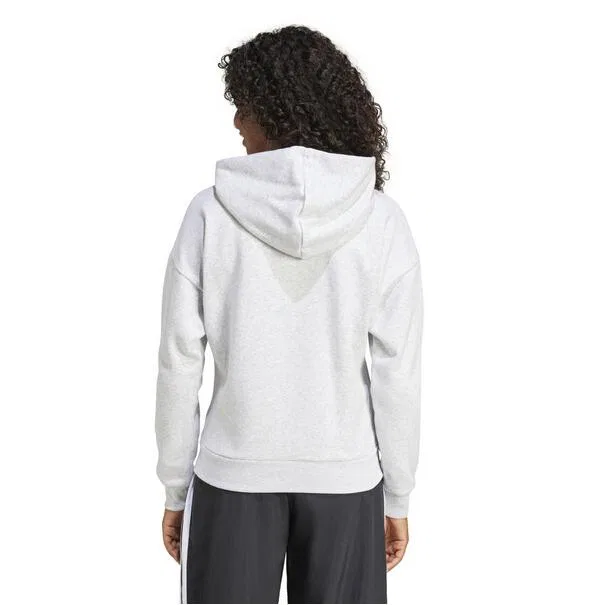 Женский свитшот с длинным рукавом Essentials Small Logo Adidas, Grau Hellgrau — фото 4