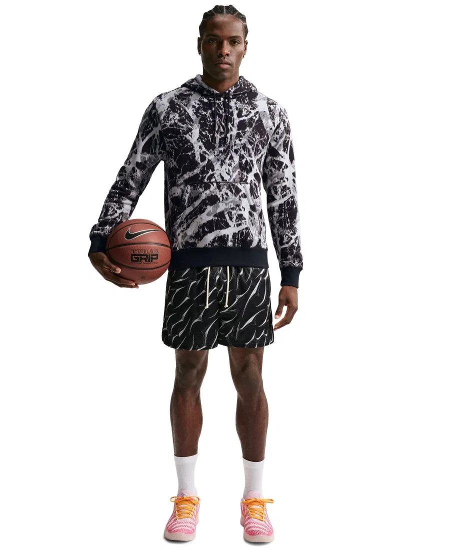 Мужской худи с капюшоном с принтом Ja Morant Club Nike, Black