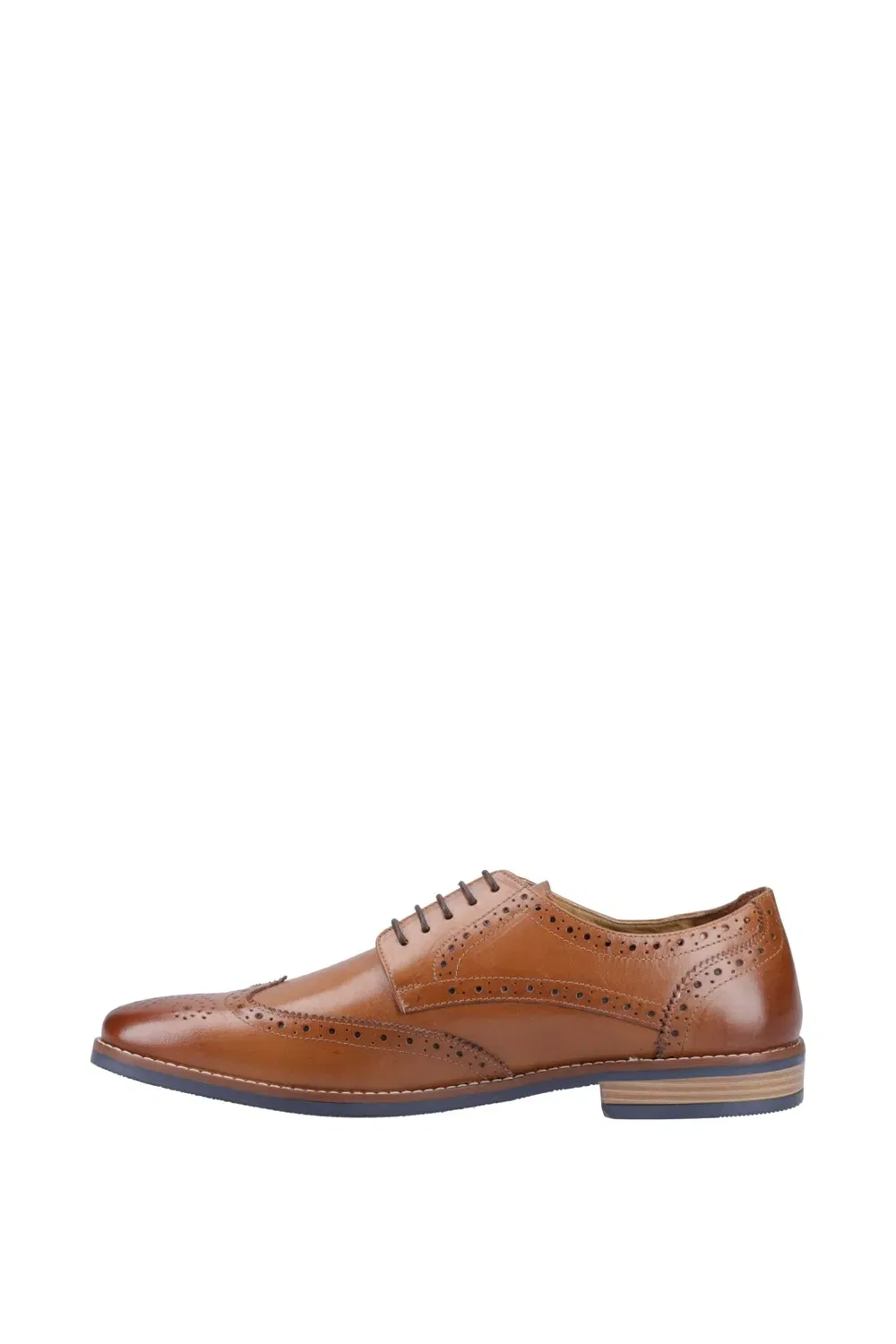 Мужские броги Hush Puppies Mack Brogue, бежевый — фото 4