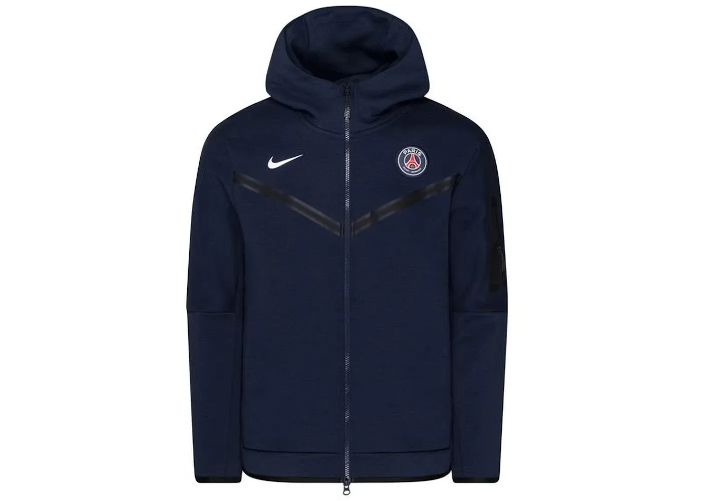 Мужская худи Nike Sportswear Tech Fleece Full-Zip PSG, Midnight Navy