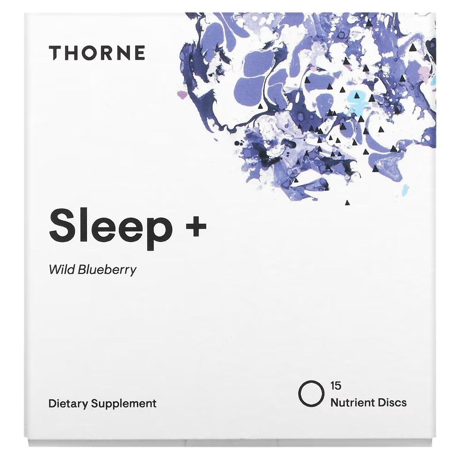 

Добавка Thorne Research Effusio Sleep, дикая голубика, 15 растворимых дисков