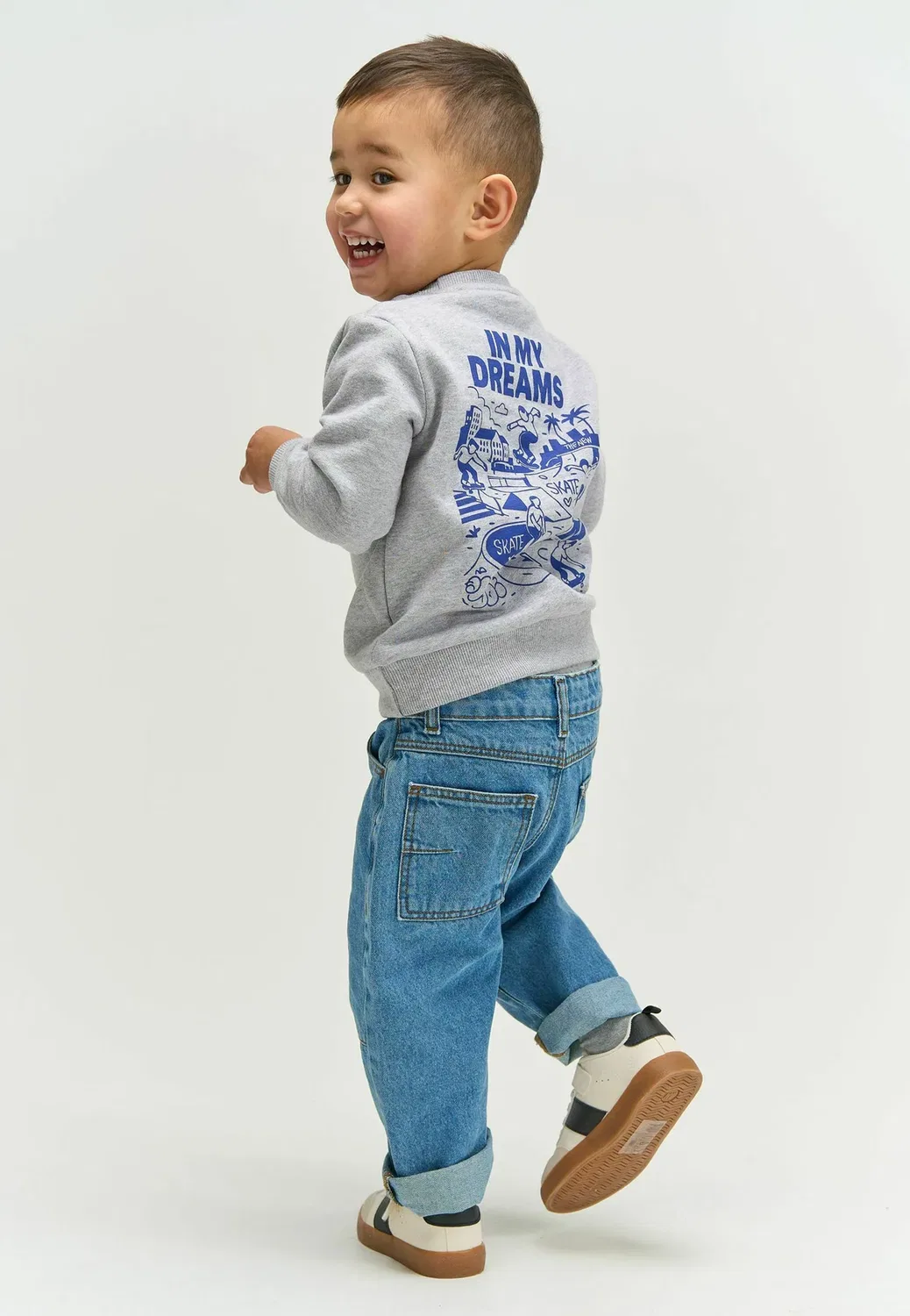 Джинсы Tnstsilvio бочкообразного кроя - джинсы прямого кроя The New Siblings, Medium Blue Denim — фото 2