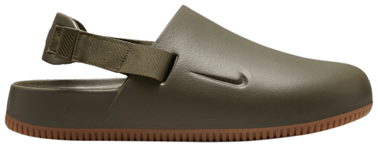 

Кроссовки Nike Calm Mule 'Medium Olive', зеленый