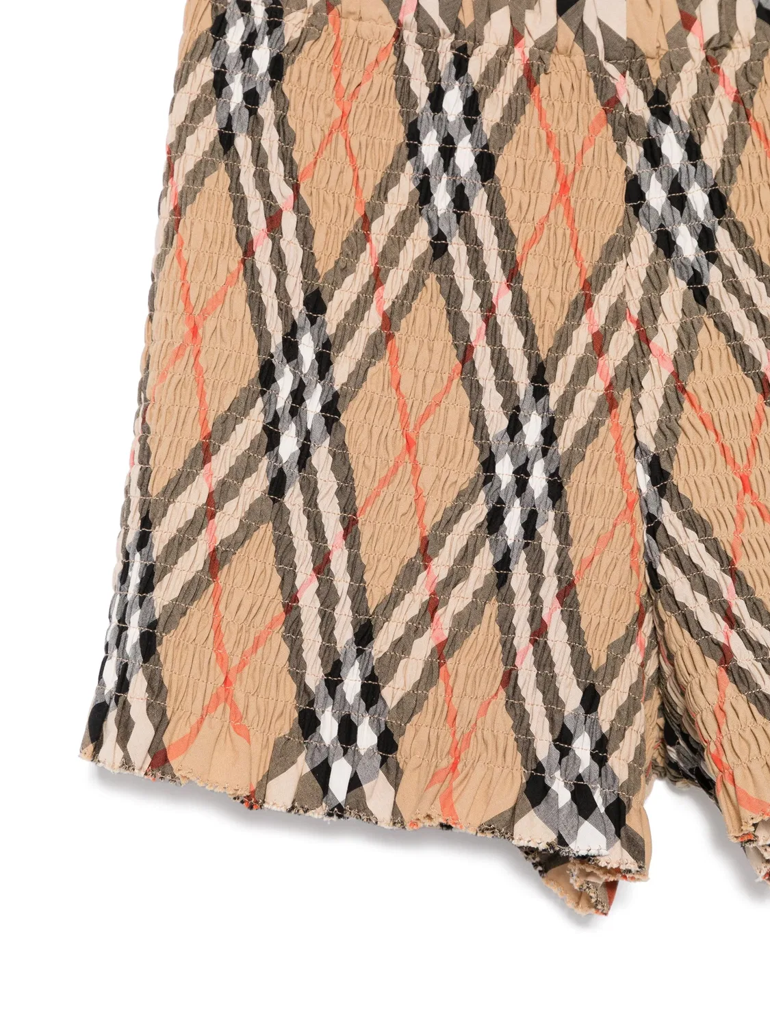 Шорты с Vintage Check узором Burberry, нейтральный — фото 3