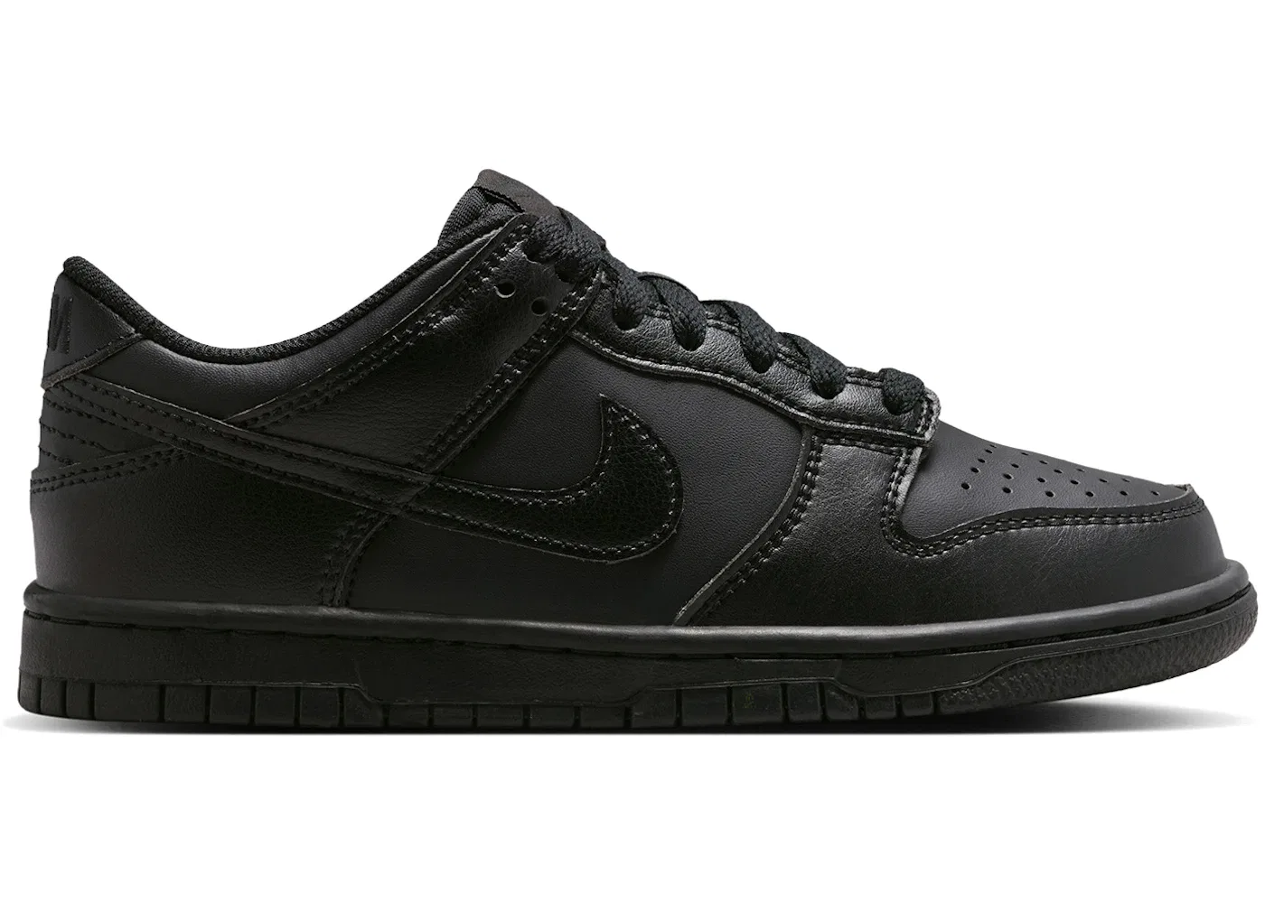 Детские кроссовки Lifestyle Nike Dunk Low Triple Black (2026) (GS) Nike, Black/Black/Black