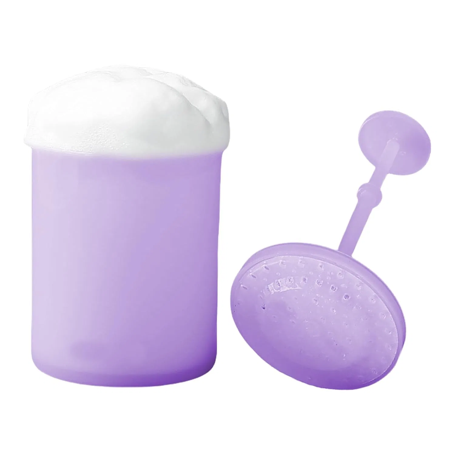Пеногенератор для лица, ABS пластик, 38 г, Purple Generisch