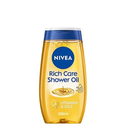 Масло для душа увлажняющее Nivea Shower Care Oil, 200 мл