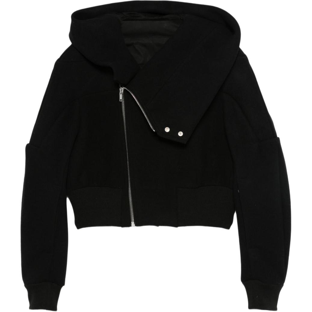 

Куртка с капюшоном на молнии RICK OWENS, черный