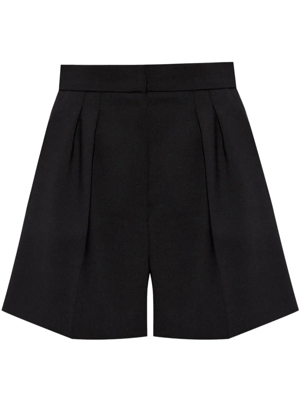 

Шорты со складками MAX MARA, черный