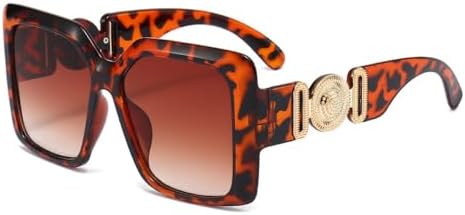 

Популярные квадратные солнцезащитные очки 2027 года для женщин, в стиле ретро, ​​для мужчин, модные солнцезащитные очки для путешествий, женские солнцезащитные очки UV400 MTZJH, Leopard