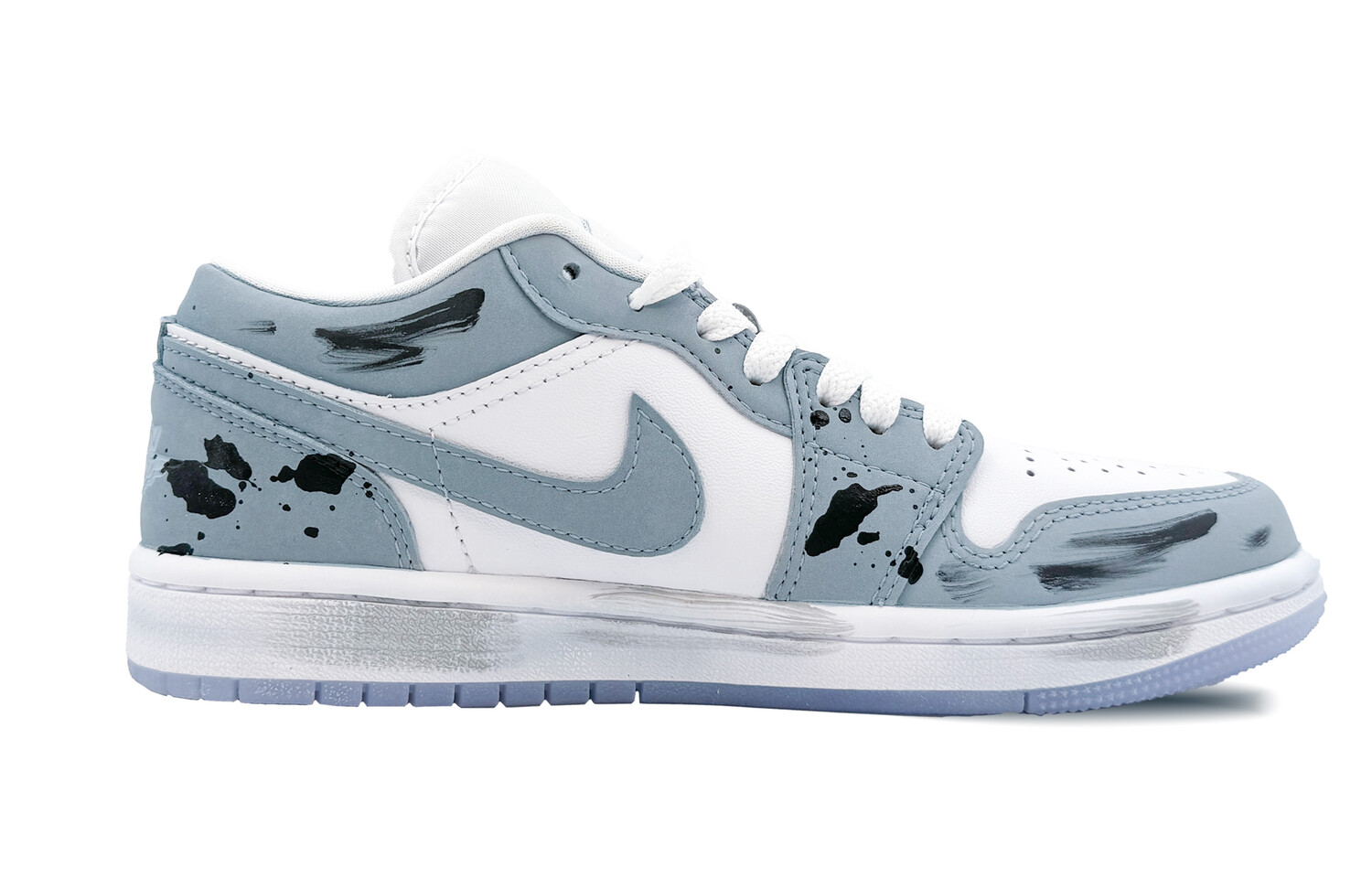 

Кроссовки Air Jordan 1 Vintage Basketball Shoes Women's Low-top Blue, голубой, Синий, Кроссовки Air Jordan 1 Vintage Basketball Shoes Women's Low-top Blue, голубой