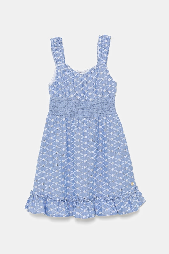 

Детское хлопковое платье Guess, синий