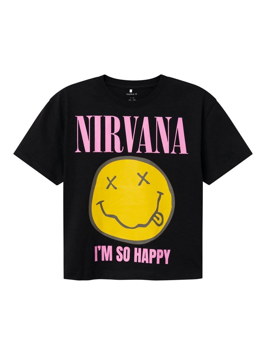 

Футболка NAME IT Shirt Nirvana, черный